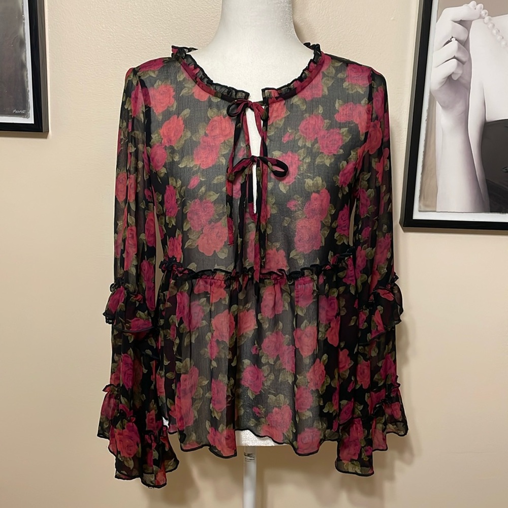 Women’s AEO Floral Blouse